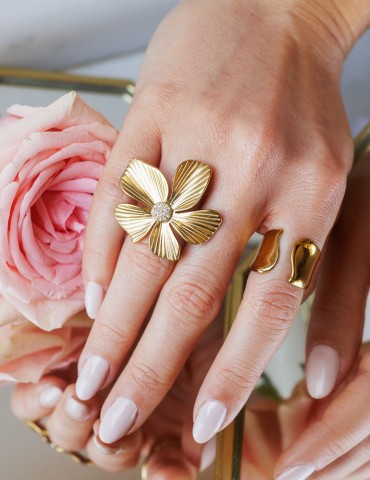 Margarita Gold Ring