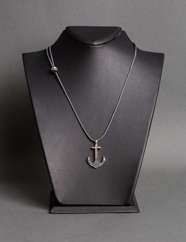 Sailor Silver grey necklace